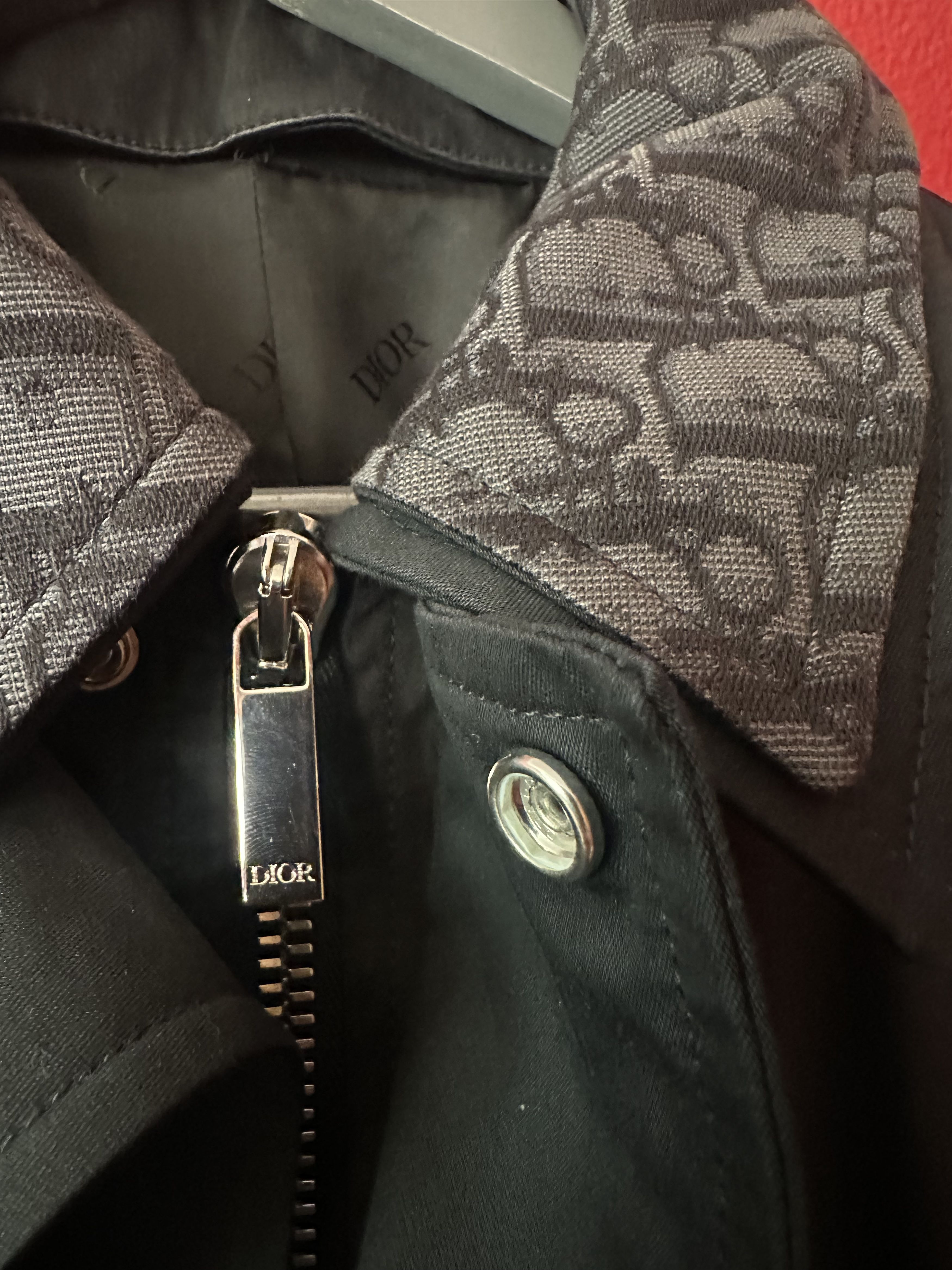 Dior Dior Oblique Collar with Gun Flap Jacket Size US L / EU 52-54 / 3 - 6 Thumbnail