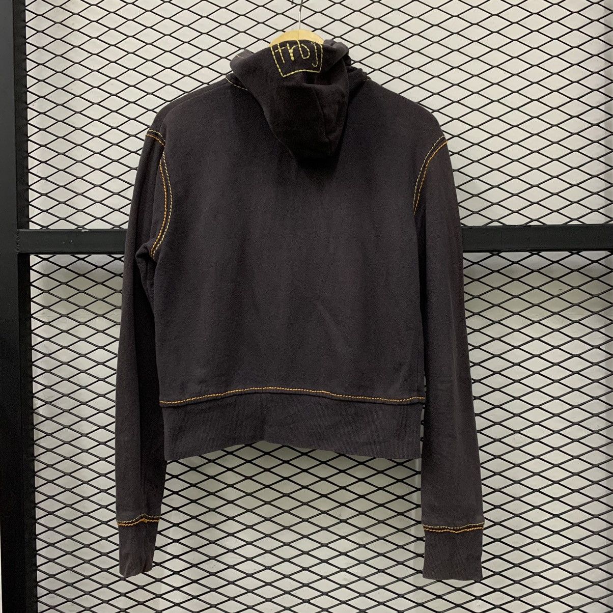 True Religion True Religion Faded Zip-Hoodie Sweatshirt crop Logo Vintage Size US S / EU 44-46 / 1 - 7 Thumbnail