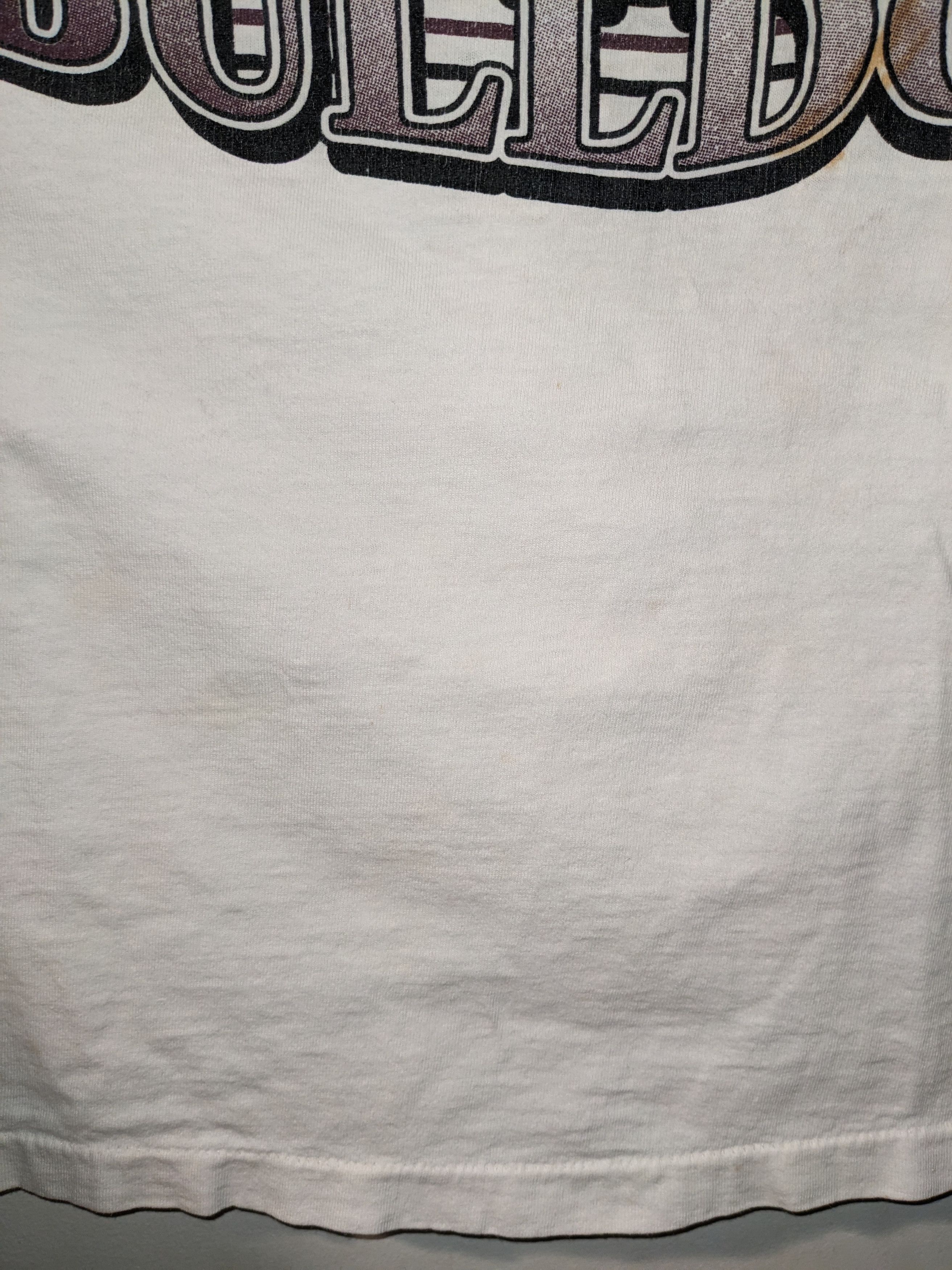Vintage Vintage 90s Mississippi State University Bulldogs T-Shirt Size US XL / EU 56 / 4 - 11 Thumbnail