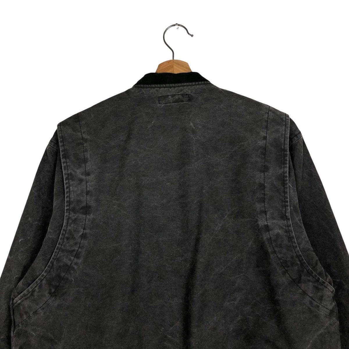 Japanese Brand × Vintage 📌Vintage Chore Bomber Jacket Grandness Big Logo Biker Wear Size US M / EU 48-50 / 2 - 10 Thumbnail