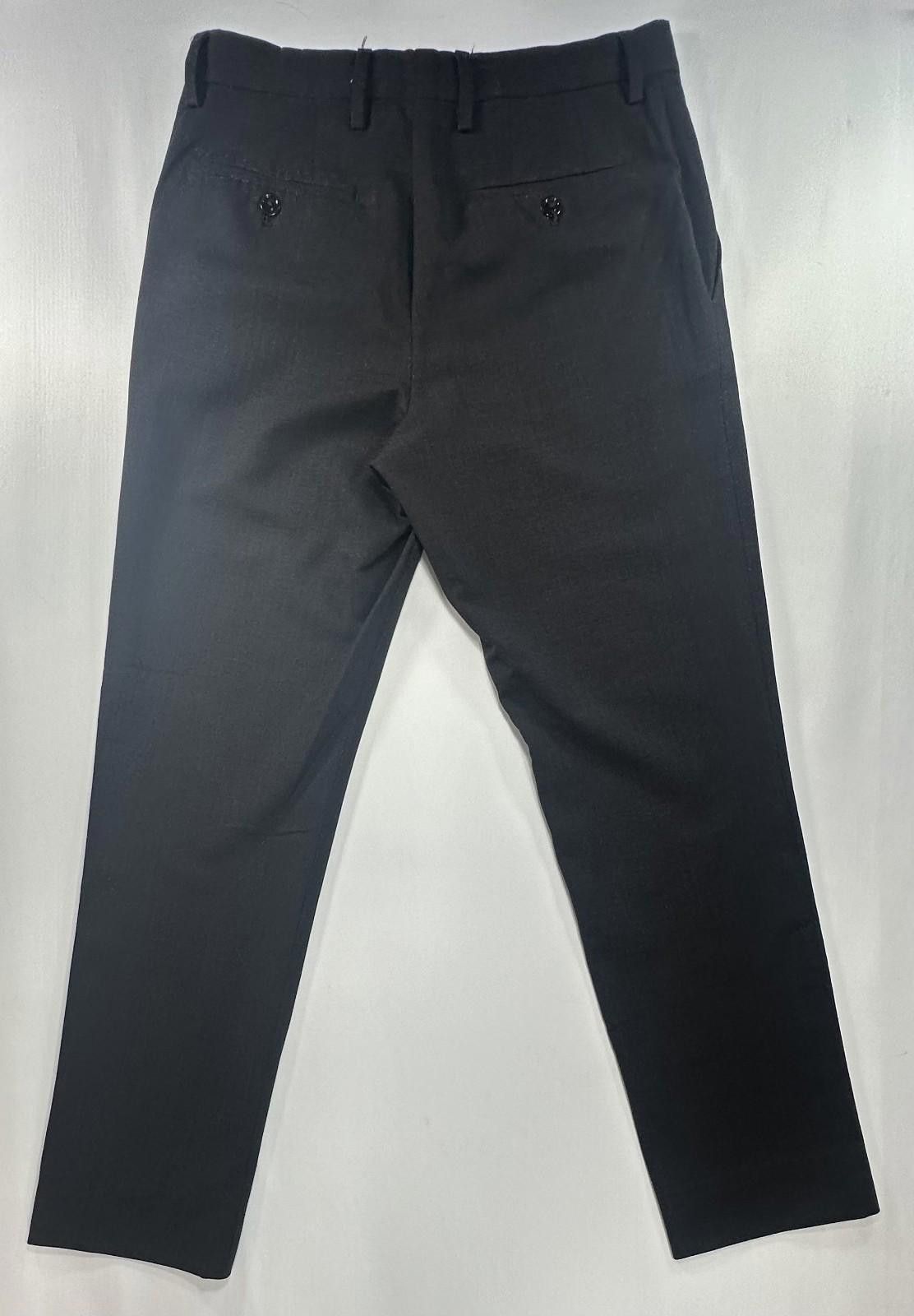 Vince Vince Wool Blend Flat Straight Dress Pants Black Mens 29/29 Size US 29 - 2 Thumbnail