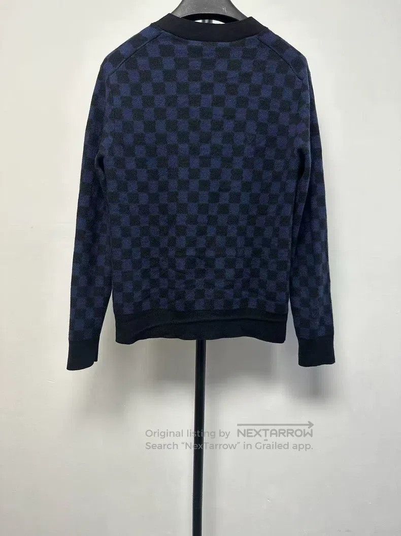 Louis Vuitton Louis Vuitton V-Neck Plaid Loose Long Sleeve Sweater Size US S / EU 44-46 / 1 - 2 Thumbnail