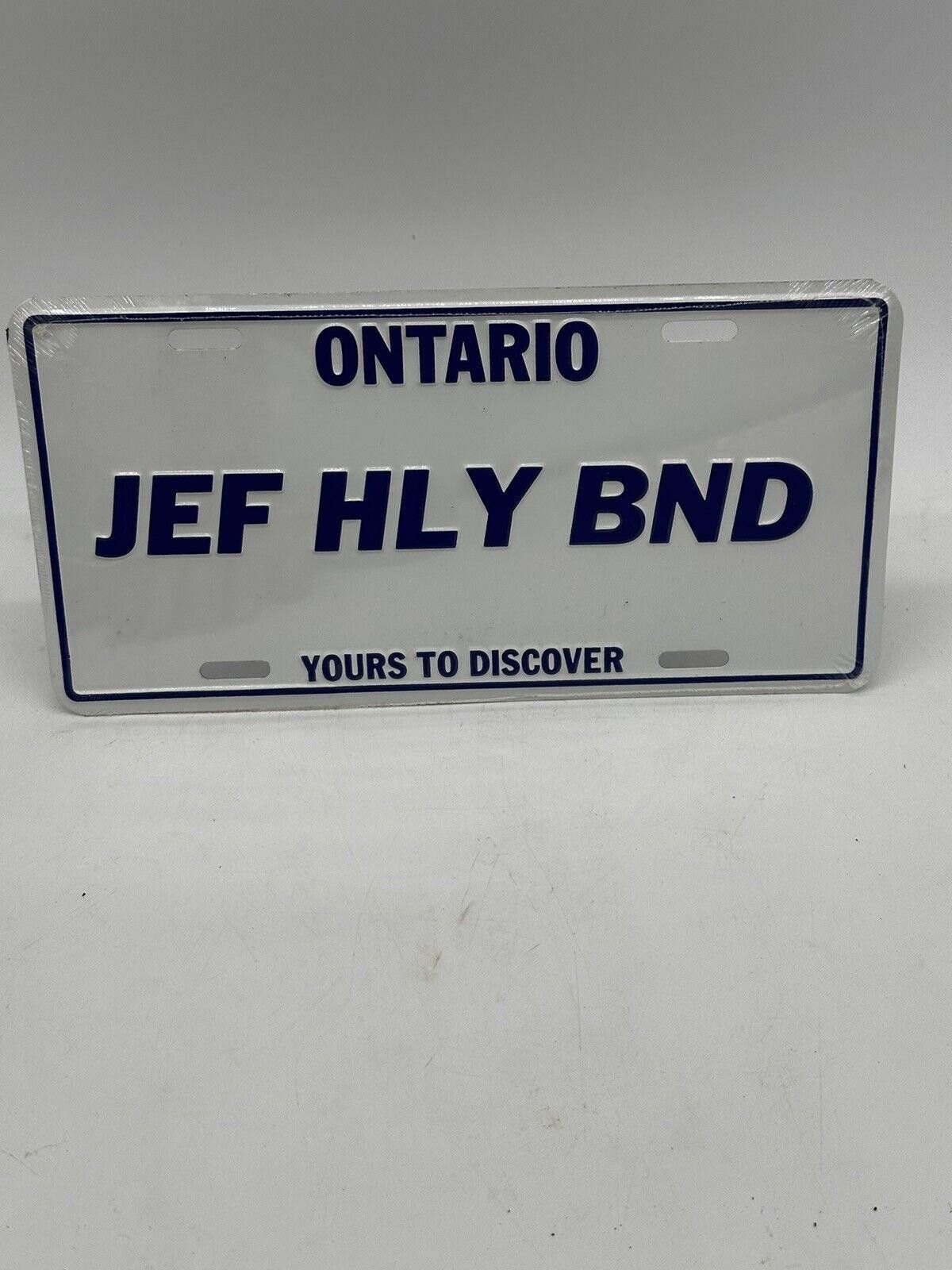 Designer ONTARIO LICENSE PLATE NOVELTY JEFF HOLY BAND Size ONE SIZE - 1 Preview