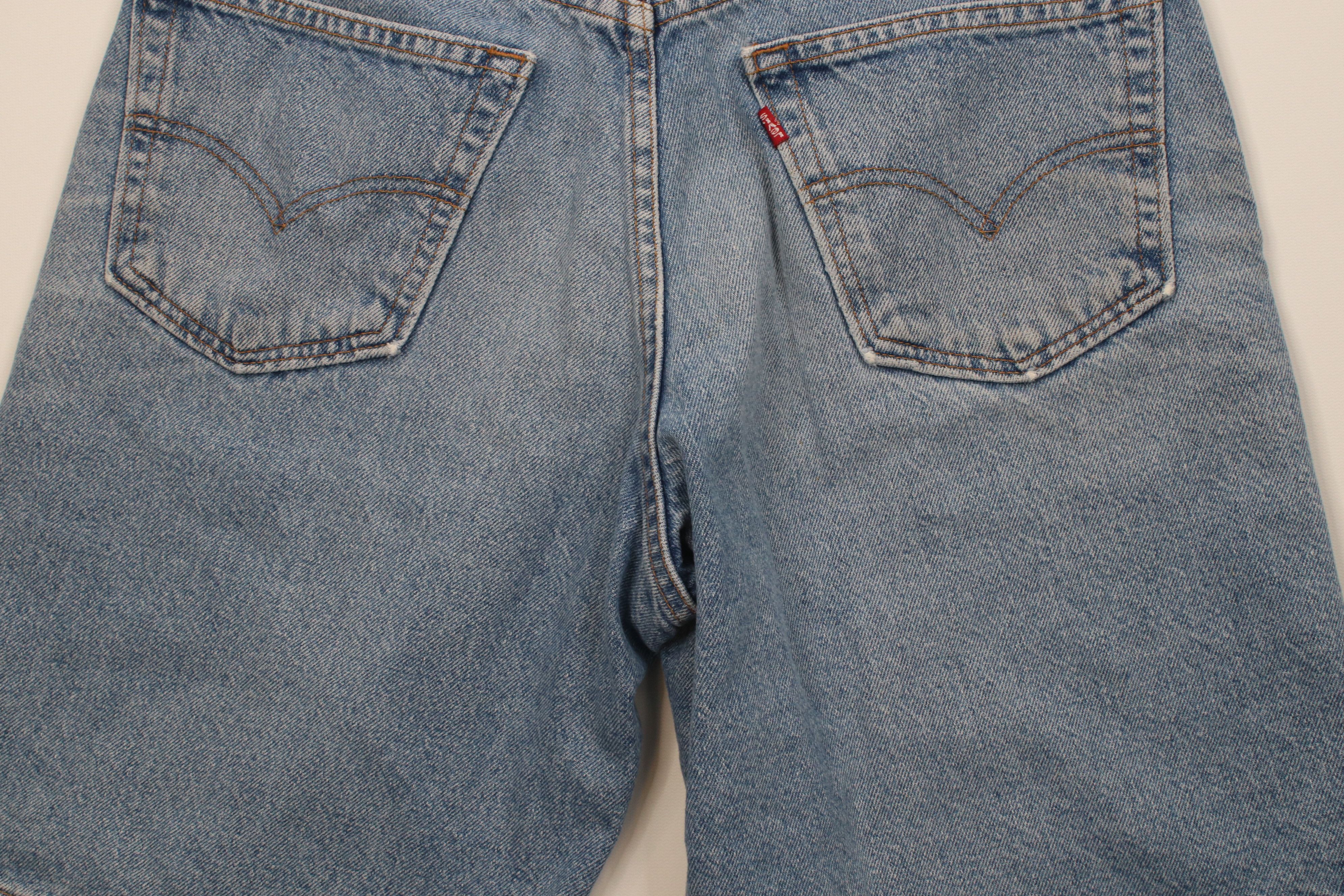 Levi's Vintage Y2K 2001 Levis 550 Fit Denim Jean Shorts Jorts Size US 32 / EU 48 - 13 Thumbnail
