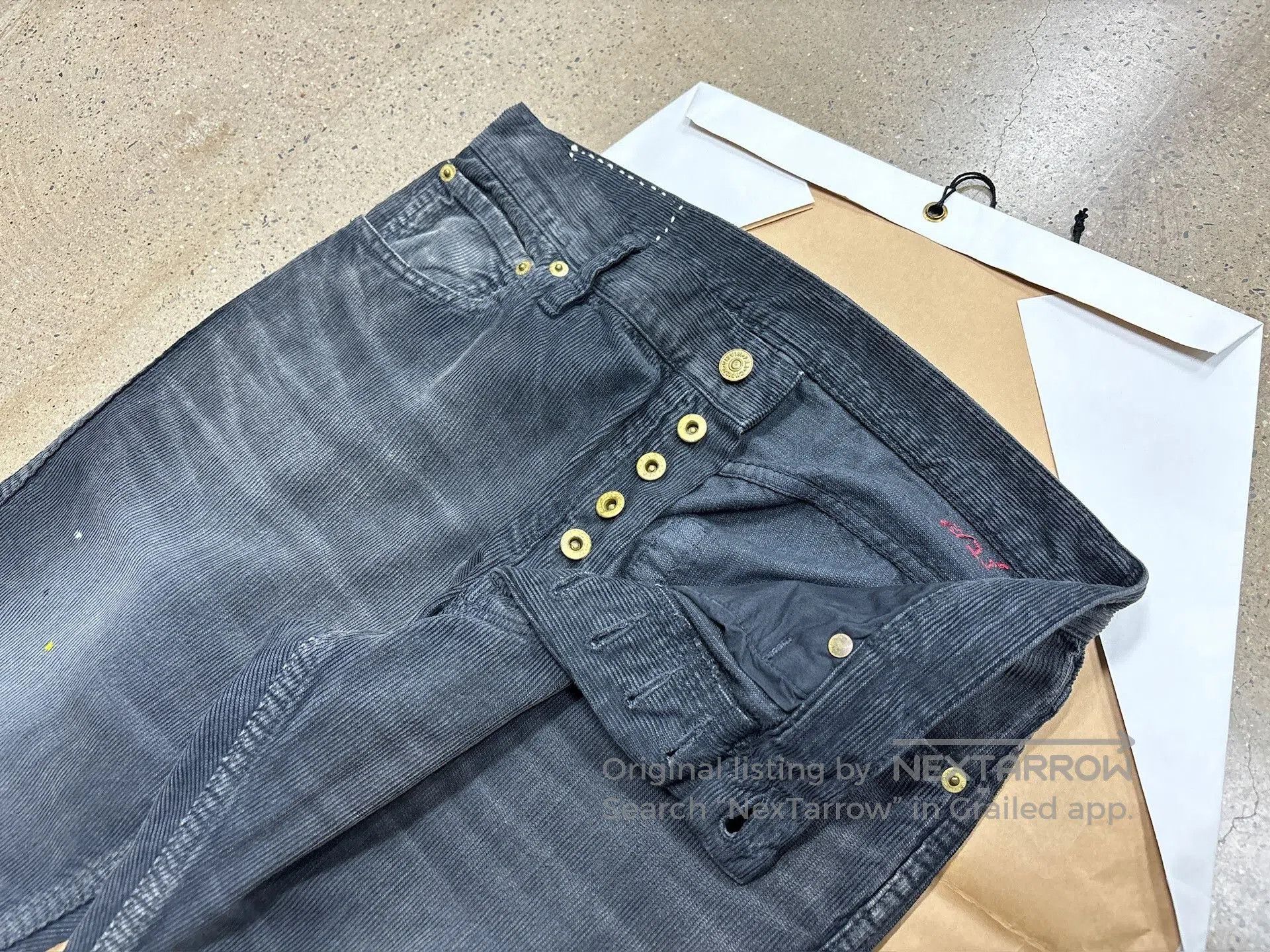 Visvim Visvim Slub Indigo Damaged Casual Pants. Size US 26 / EU 42 - 4 Thumbnail