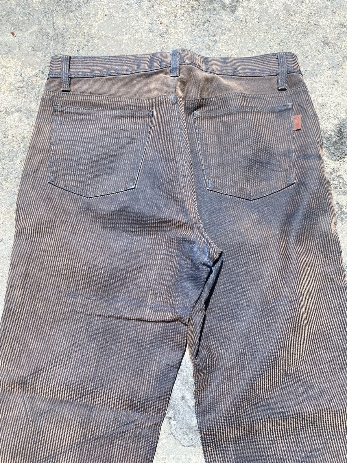 Japanese Brand ❗️SALE❗️291295 Homme Wax Hickory Pants Size US 32 / EU 48 - 4 Thumbnail