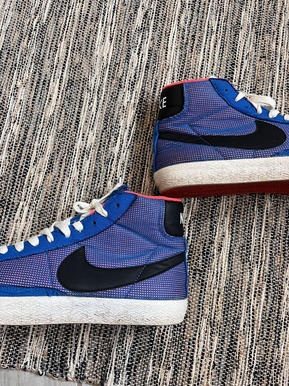 Nike × Vintage Vintage Nike Blazer Mid sneakers sk8 hype rare Size US 7 / IT 37 - 7 Thumbnail