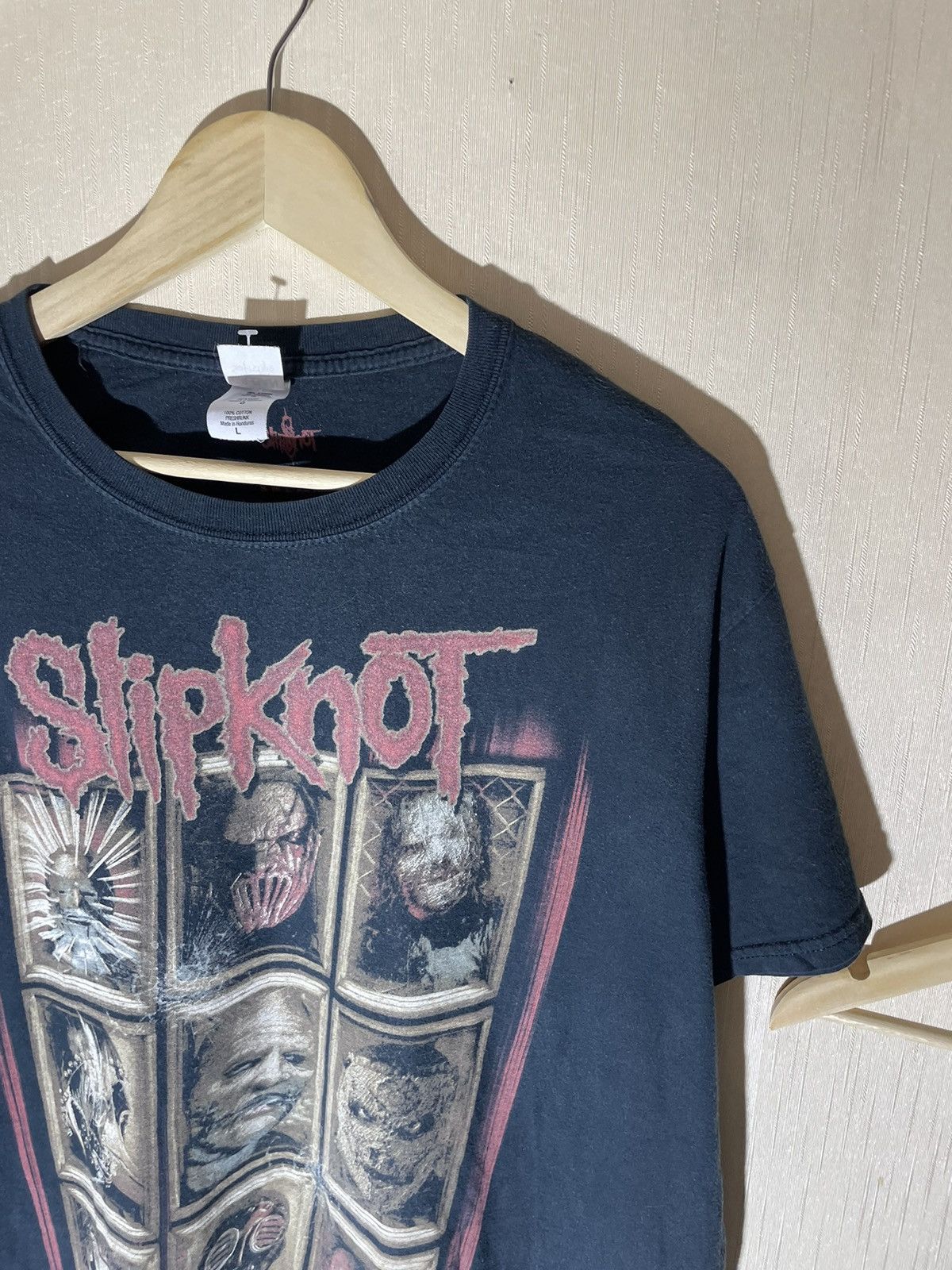 Slipknot × Vintage Slipknot vintage streetwear T shirt Size US L / EU 52-54 / 3 - 4 Thumbnail