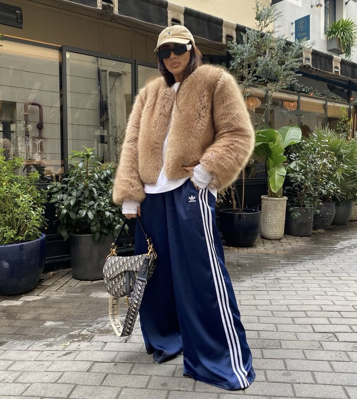 Adidas Adidas Balenciaga Style baggy Track Pants Hype Sweatpants