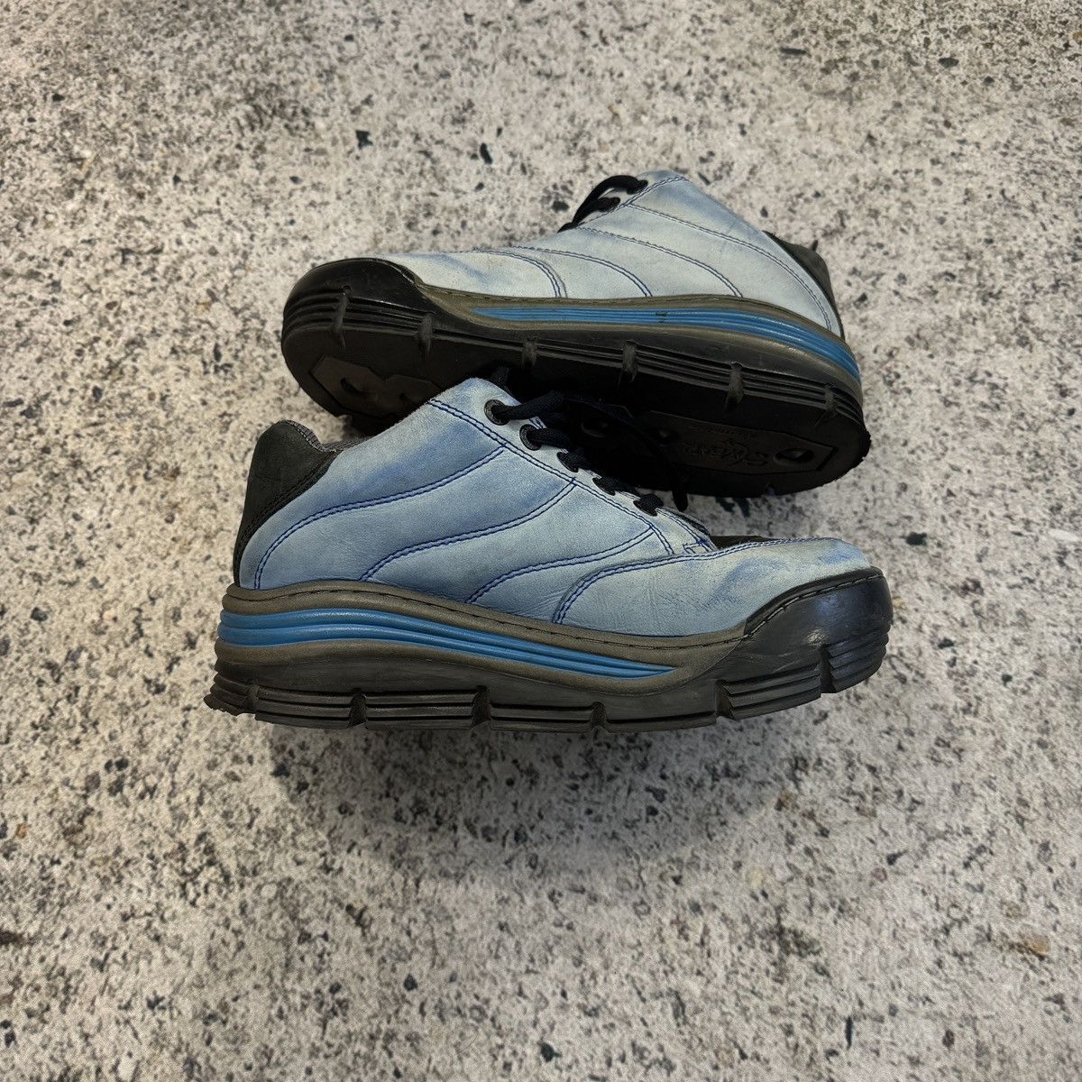 Vintage 90s Y2K Swear London Rave Platform Sneakers