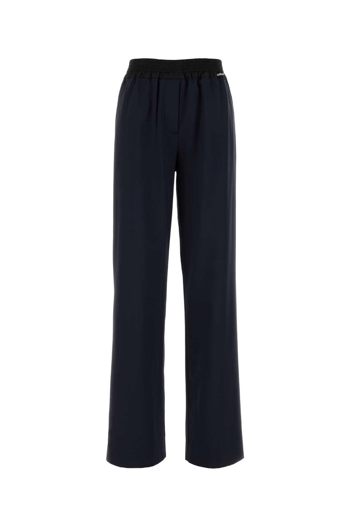 Miu Miu Navy Blue Wool Pant Size 30" / US 8 / IT 44 - 1 Thumbnail