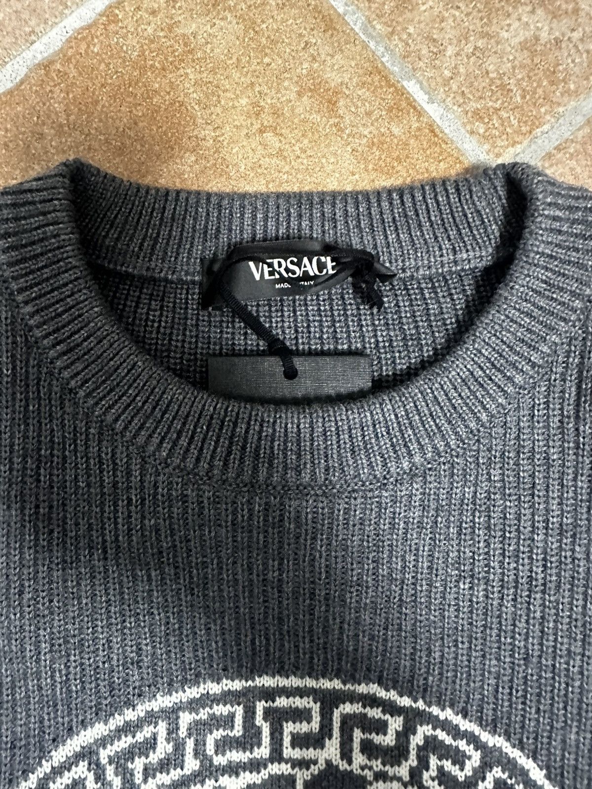Versace Versace Grey Sweatshirt Size US XL / EU 56 / 4 - 4 Thumbnail