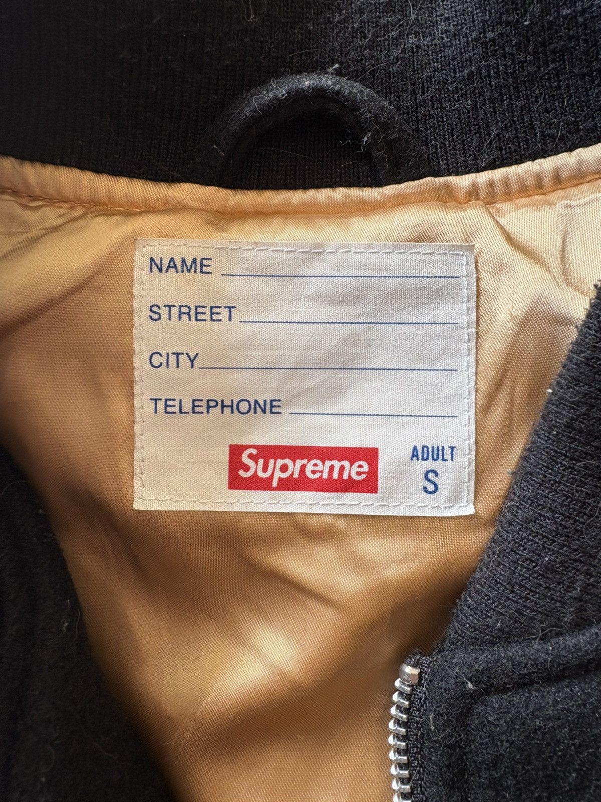 Supreme Supreme old english varsity jacket Size US S / EU 44-46 / 1 - 4 Thumbnail