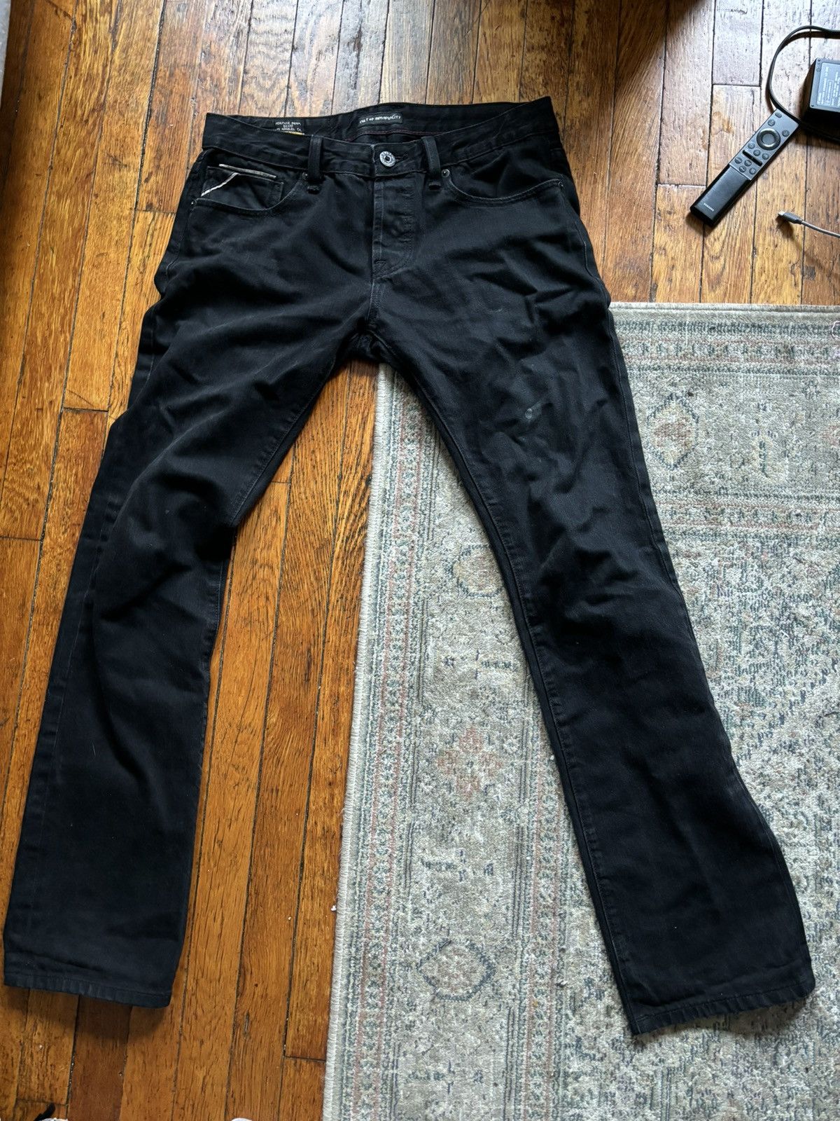 Cult Of Individuality Cult of individuality salvage boot cut black jeans Size US 32 / EU 48 - 1 Thumbnail