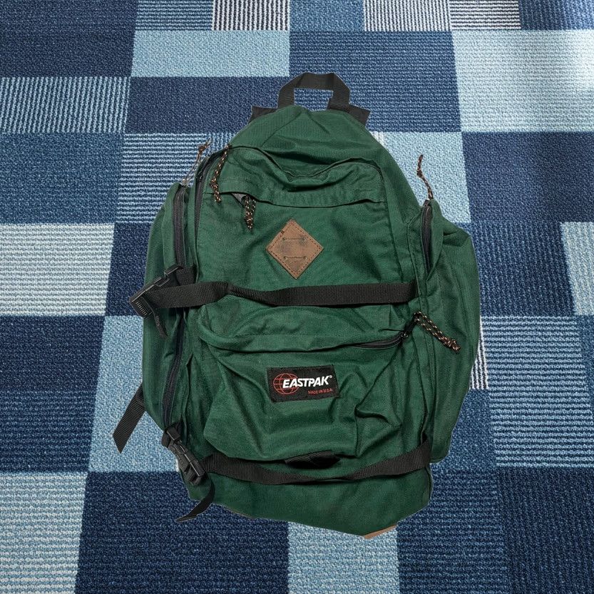 Eastpak × Vintage Vintage Eastpak Adults Olive Green Brown