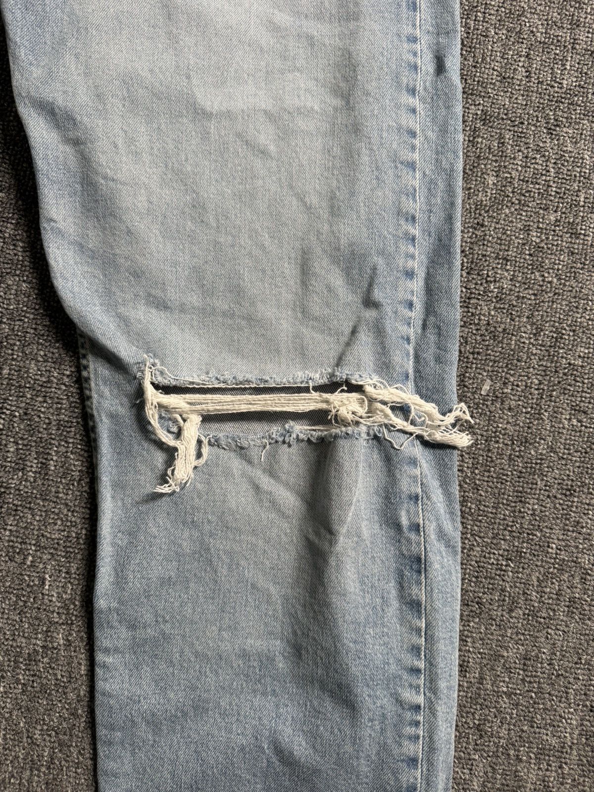 Levi's × Levi's Vintage Clothing Levi’s 502 Men’s 36x32 Distressed Jeans Regular Fit Size US 36 / EU 52 - 7 Thumbnail