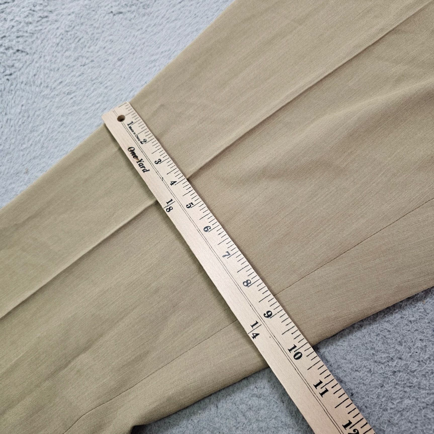 Perry Ellis Perry Ellis Dress Pants Mens 36x34 Khaki Modern Fit Comfort Trousers Slacks Size US 36 / EU 52 - 7 Thumbnail