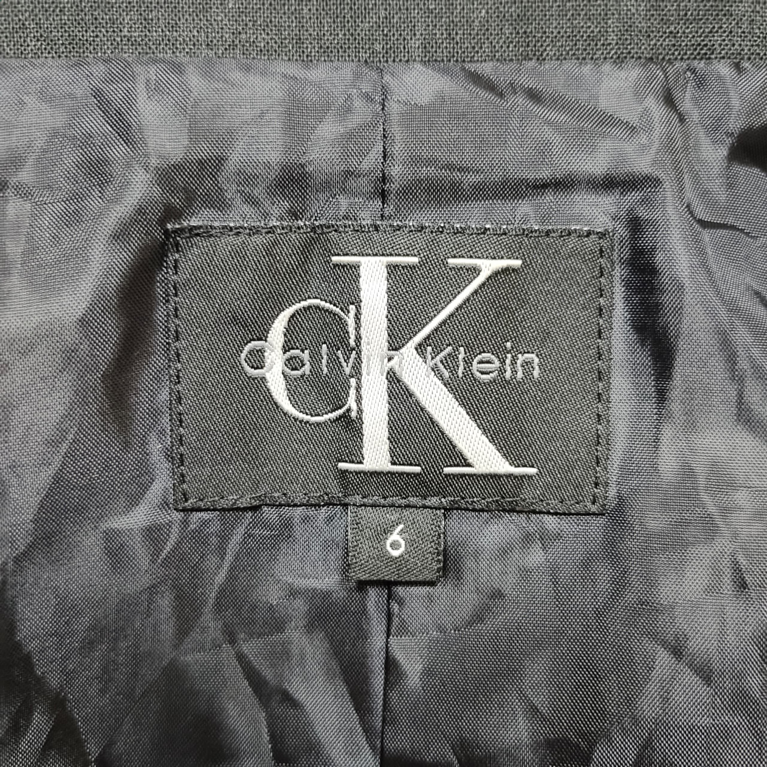 Calvin Klein Calvin Klein Women’s Zip-Up Blazer Modern Stand Collar Size M / US 6-8 / IT 42-44 - 9 Thumbnail