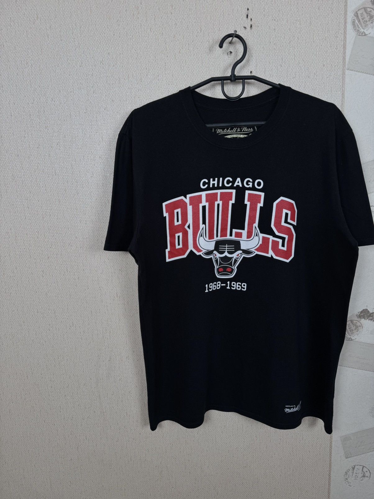 Mitchell & Ness Chicago Bull T shirt Mitchel & Ness Basketball Black L Size US L / EU 52-54 / 3 - 3 Thumbnail