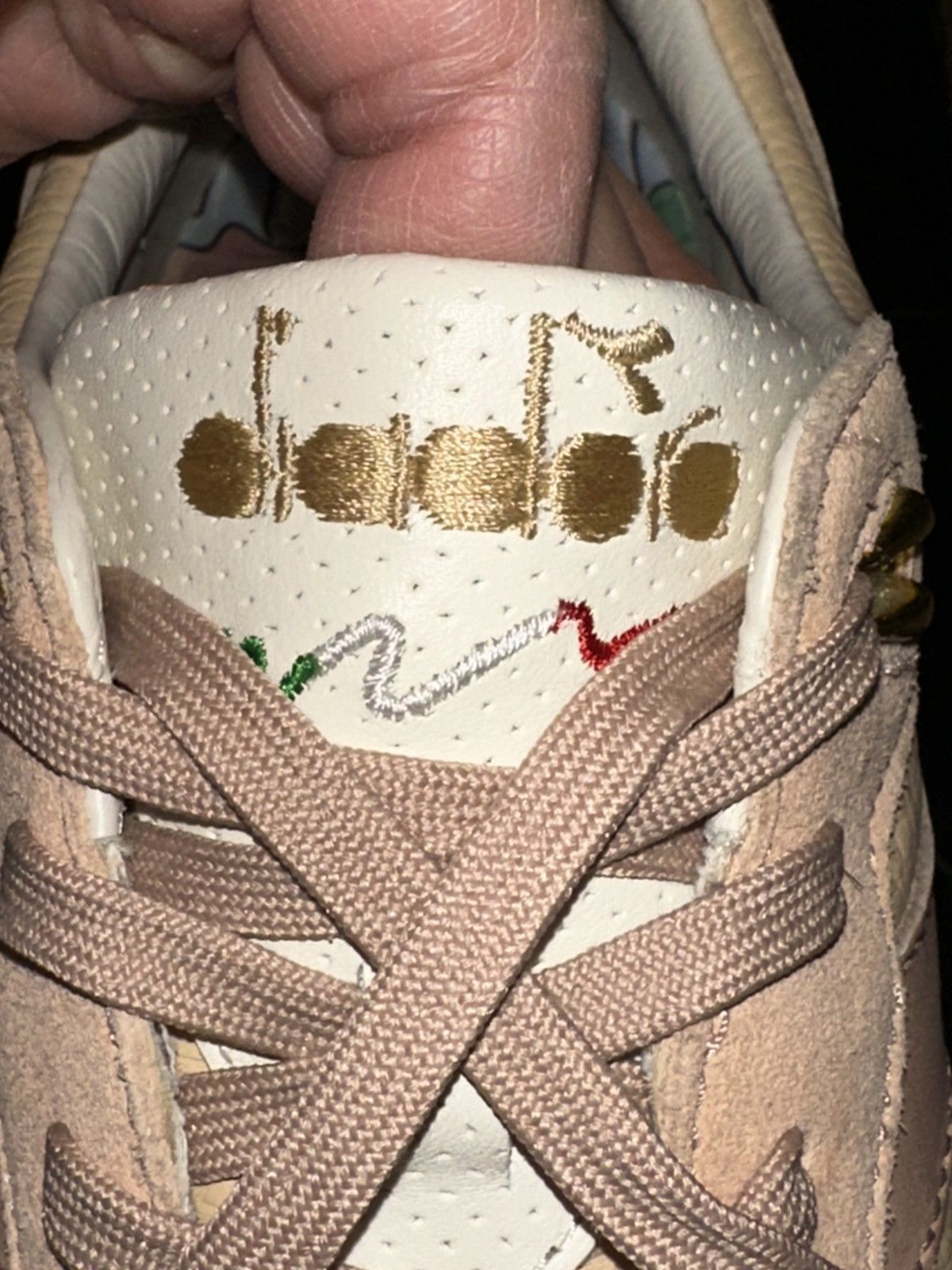 Diadora Diadora x Feature N 9000 Ice Cream Sneakers Italy Made Peach Size US 9 / EU 42 - 3 Thumbnail