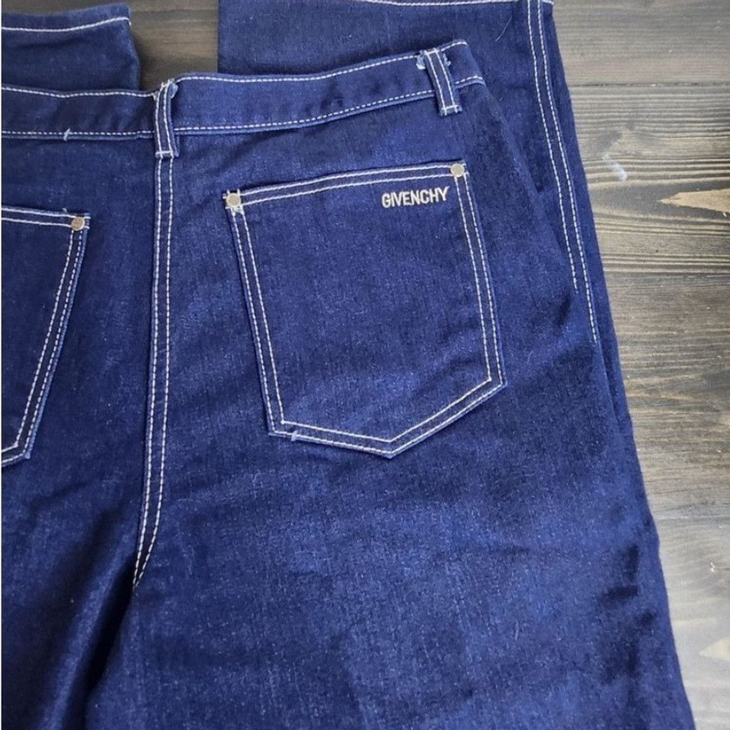Givenchy Vintage Givenchy Monsieur Indigo Jeans Size 34 Dark Wash 80s Size US 34 / EU 50 - 11 Thumbnail