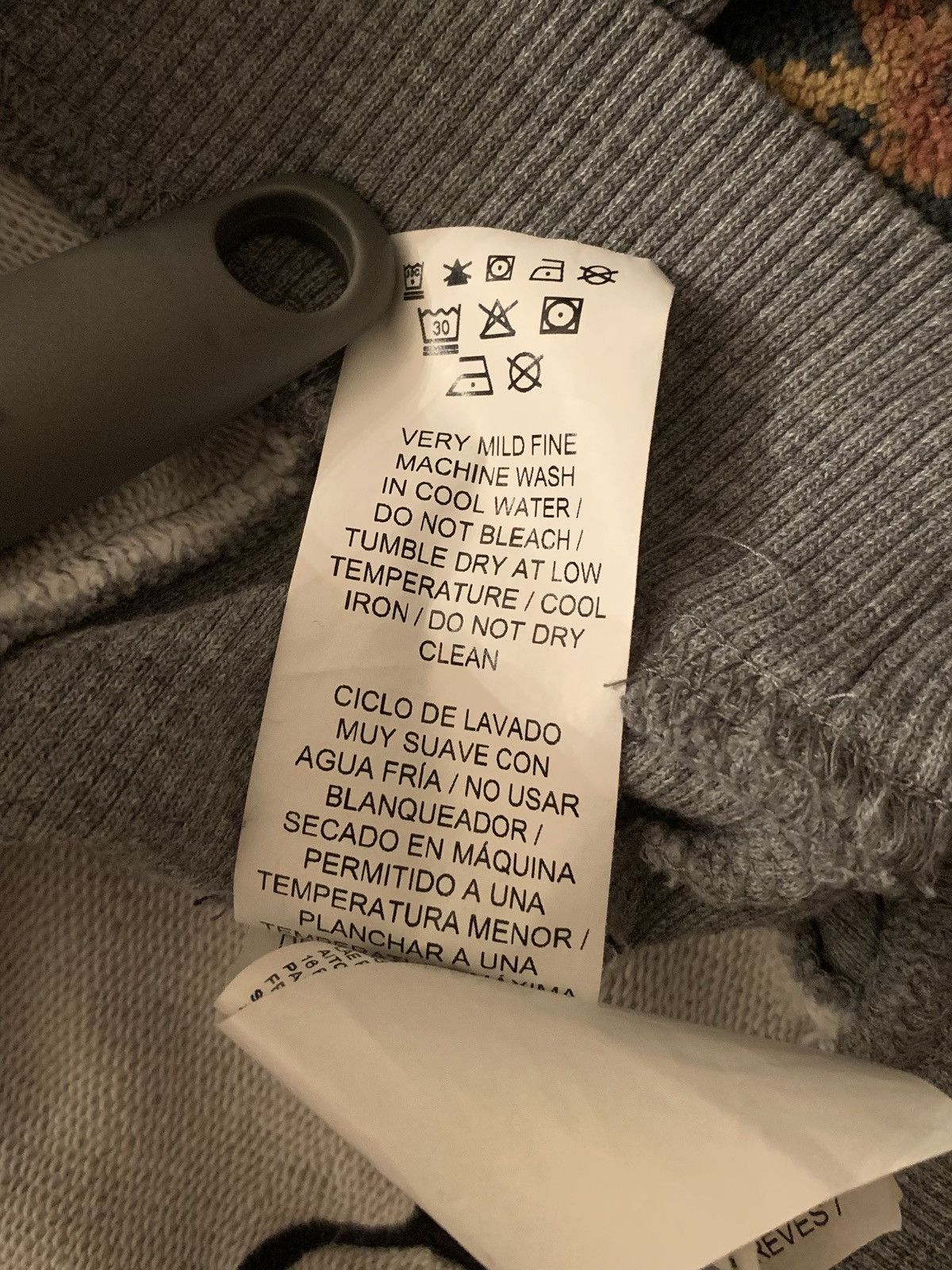 Puma Vintage Y2K Puma X Sankuanz Rubberized Logo Grey LS Hoodie Size US S / EU 44-46 / 1 - 9 Thumbnail