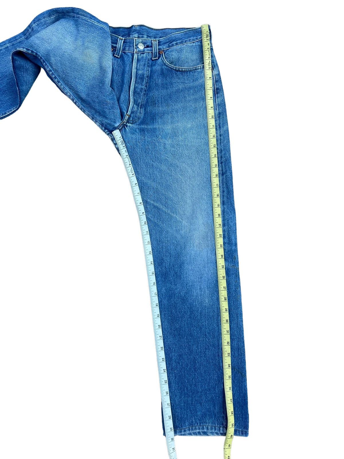 Vintage 80s Levi’s 501 Fade Denim Jeans