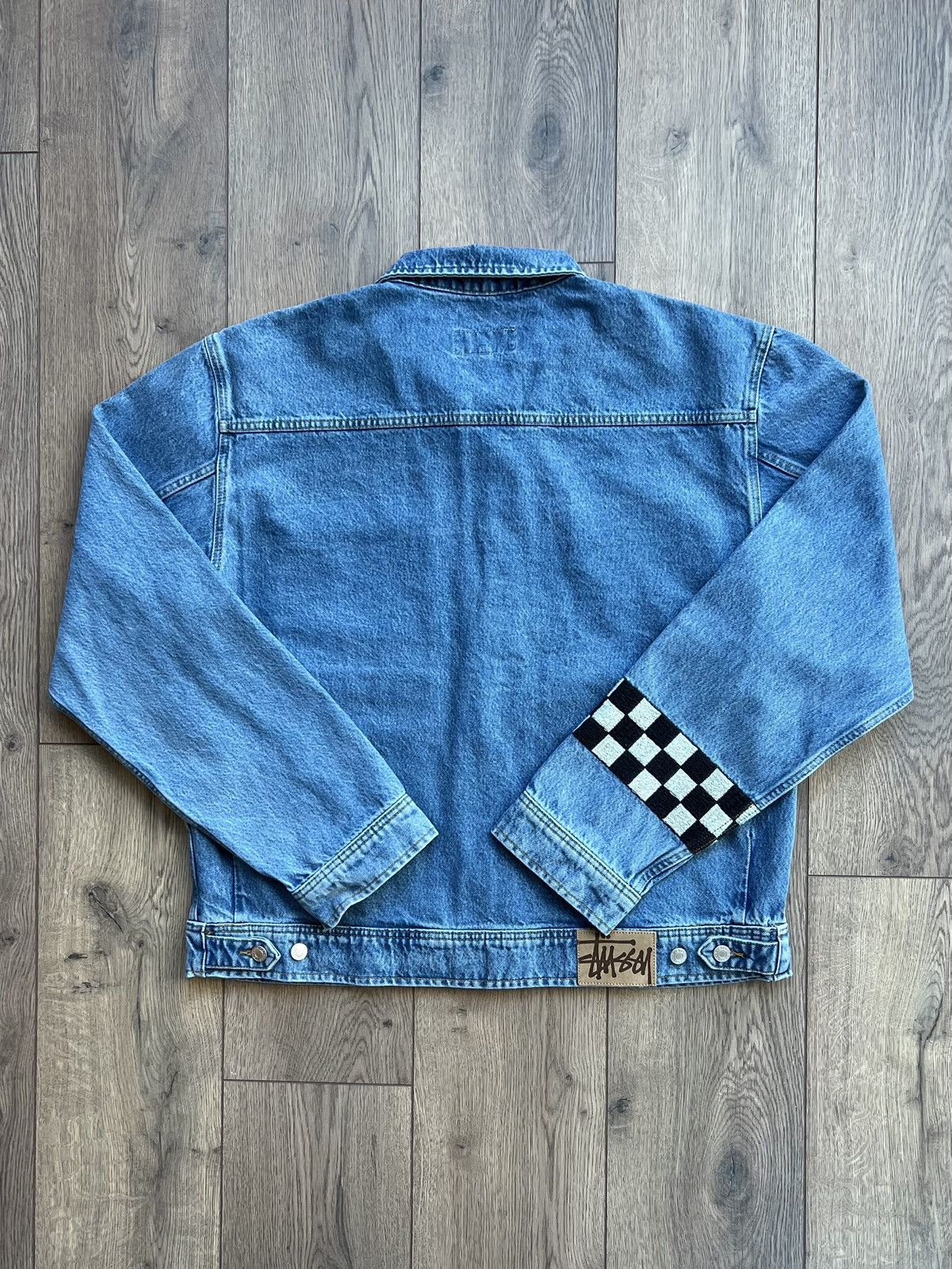 NOMA t.d × Stussy Stussy x Noma t.d. Denim Zip Work Jacket Blue XL Size US XL / EU 56 / 4 - 10 Thumbnail