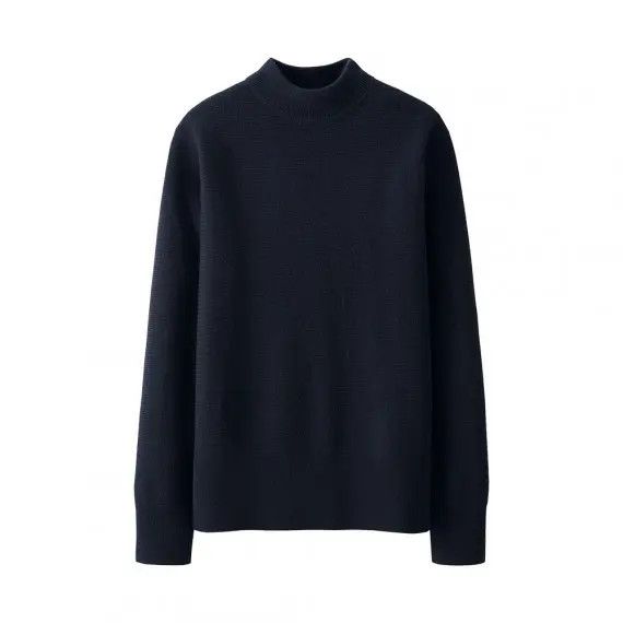 Lemaire × Uniqlo Uniqlo Lemaire - Merino Blended Mock Neck Size US M / EU 48-50 / 2 - 1 Thumbnail
