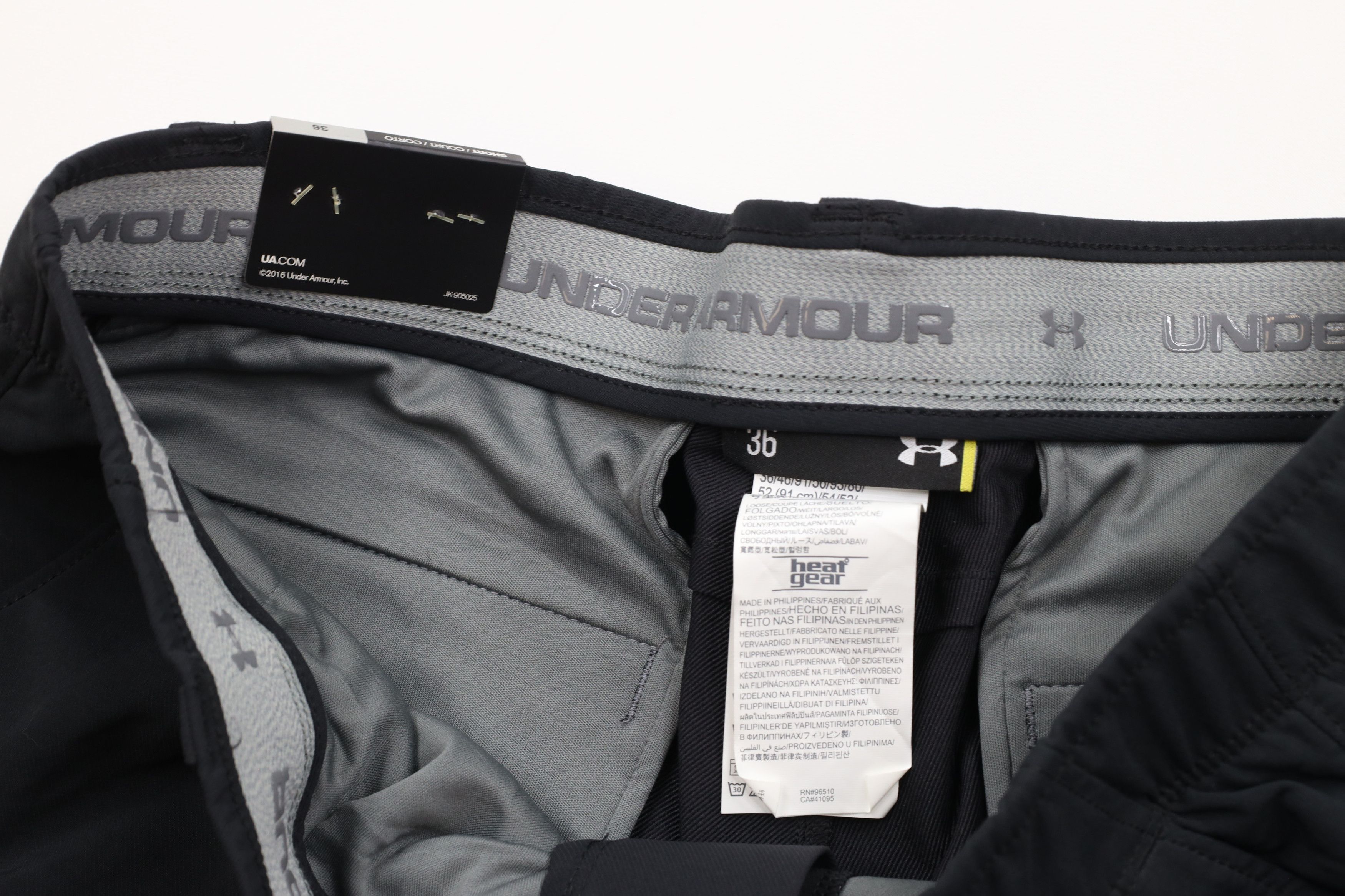 Under Armour × Vintage New Under Armour Front Tech Golfing Chino Shorts Black 11" Size US 36 / EU 52 - 6 Thumbnail