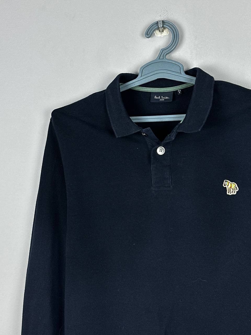 Paul Smith PAUL SMITH Navy Long Sleeve Designer Polo T Shirt Size US M / EU 48-50 / 2 - 3 Thumbnail