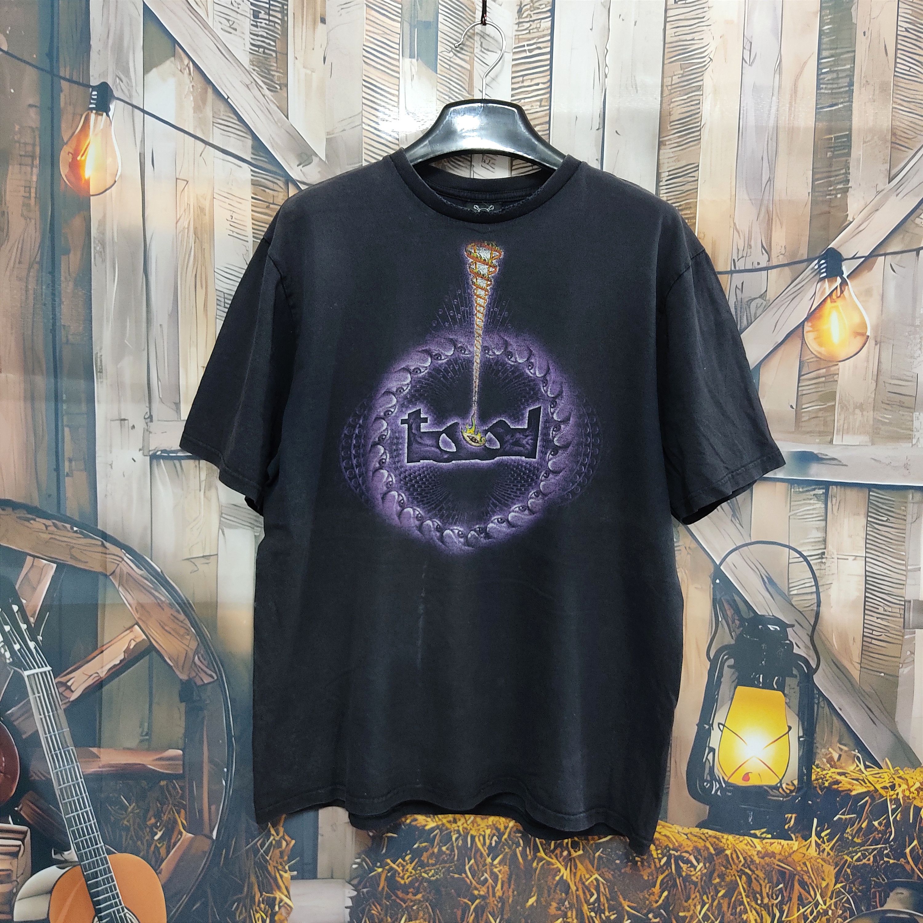 image of Band Tees x Rock Band Vintage Tool Dissection Lateralus Band T-Shirt in Black, Men's (Size XL)