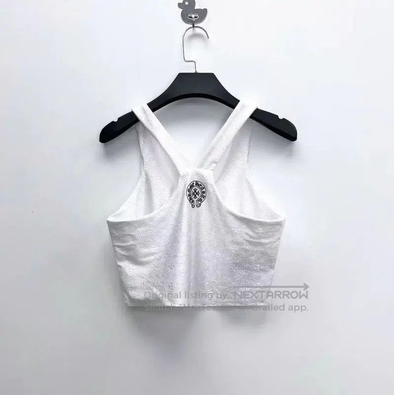 Chrome Hearts Chrome Hearts Women's Spring White Crop Top . Size M / US 6-8 / IT 42-44 - 2 Thumbnail