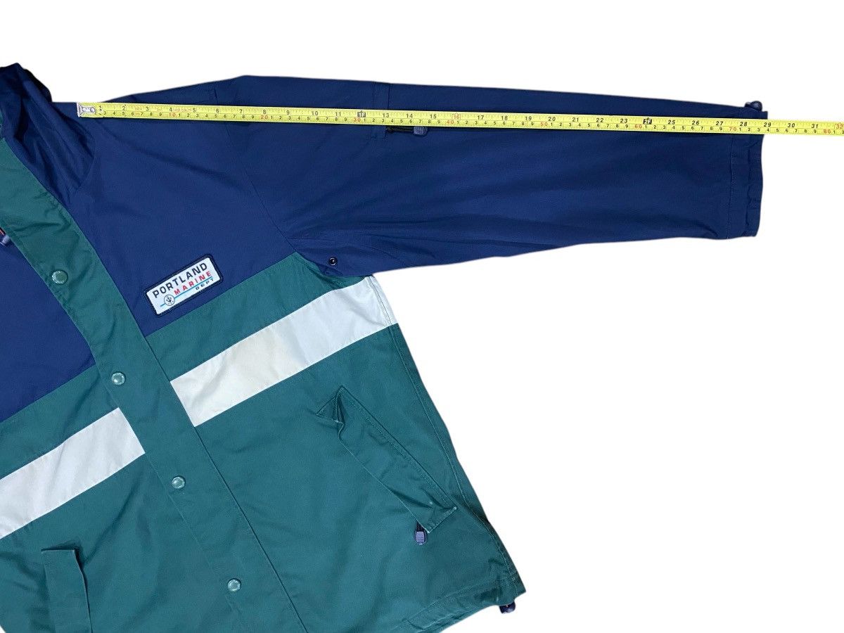 Vintage Vintage PORTLAND Marine Dept Hoodie Zipper Jacket Size US M / EU 48-50 / 2 - 10 Thumbnail