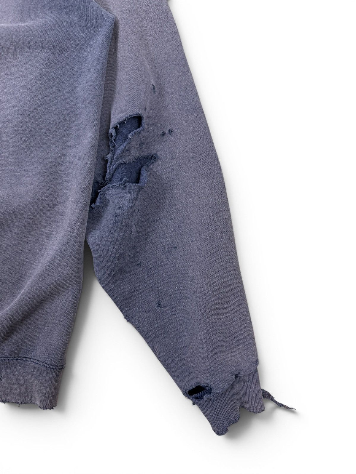 Vintage Vintage Thrashed Faded Distressed Hoodie Size US L / EU 52-54 / 3 - 6 Thumbnail