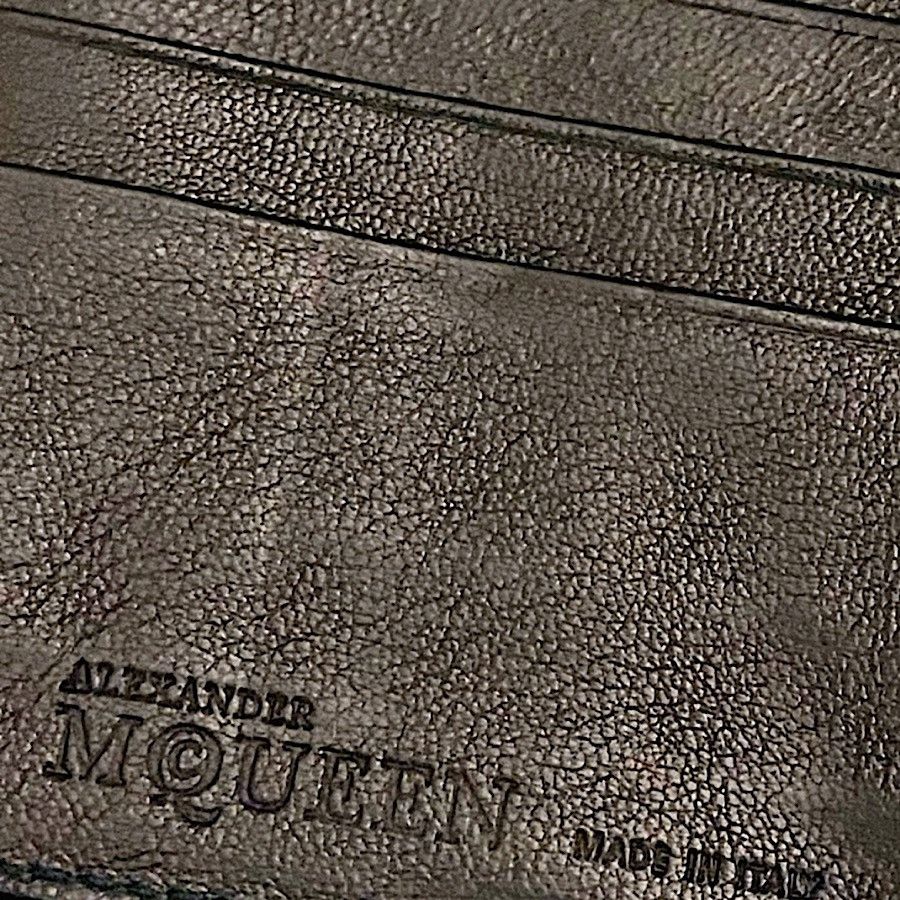 Alexander McQueen Authentic Vintage McQueen Leather Skull Chain Wallet Size ONE SIZE - 8 Thumbnail