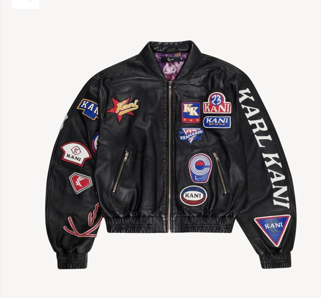 Karl Kani KARL KANI - CROSS KEYS JACKET (BLACK) Size US L / EU 52-54 / 3 - 1 Thumbnail