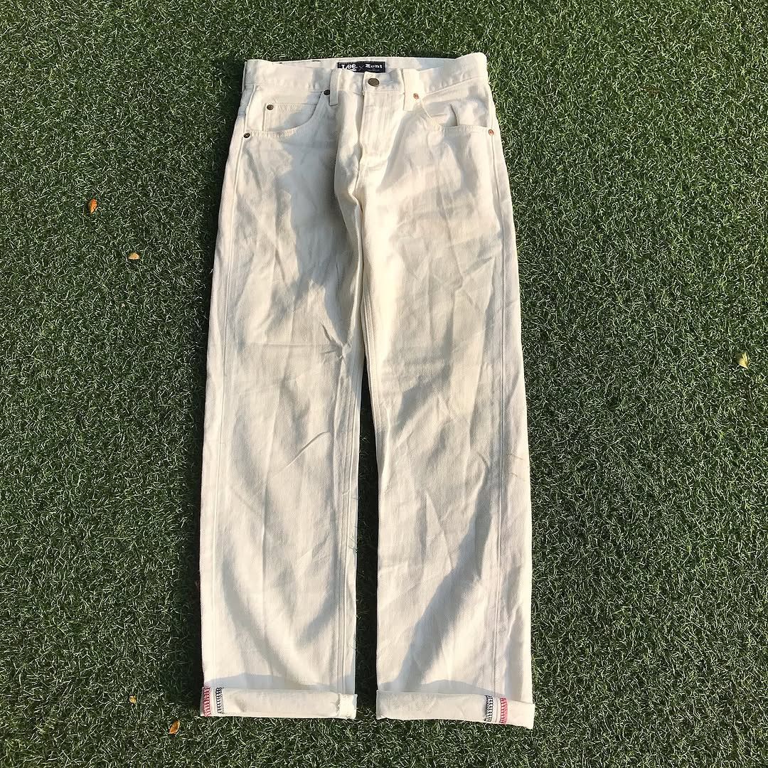 Hysteric Glamour × Jean × Lee Vintage Lee Westerner sanforized x kent in tradition white Size US 28 / EU 44 - 1 Thumbnail