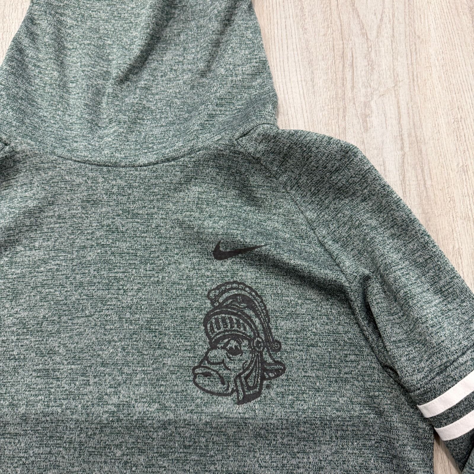 Nike Nike Michigan State Spartans Funnel Neck Sweatshirt Large Size L / US 10 / IT 46 - 3 Thumbnail