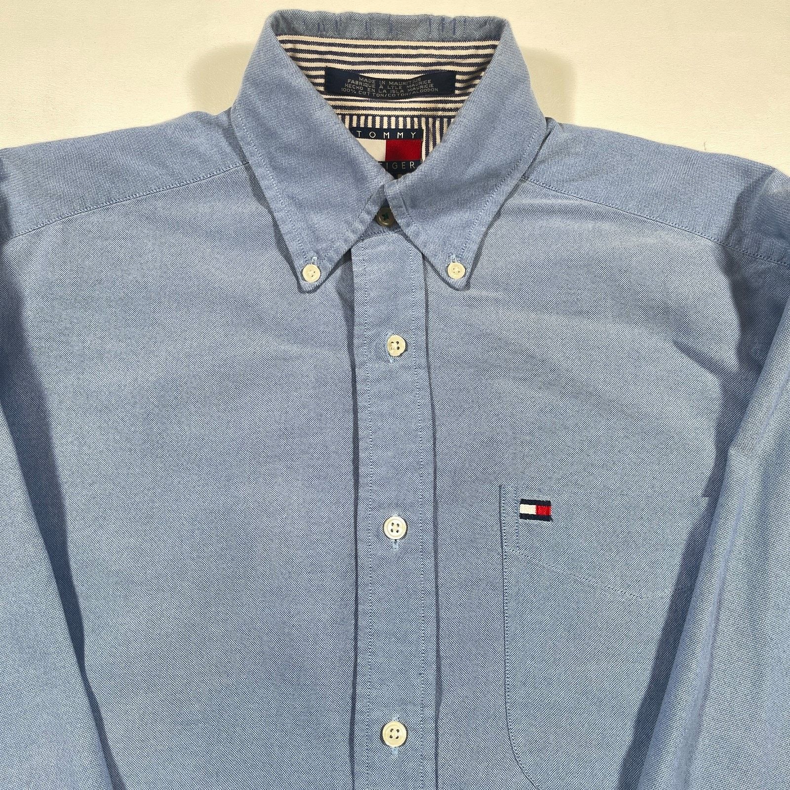 Tommy Hilfiger Tommy Hilfiger blue classic fit button-down oxford Shirt Size US S / EU 44-46 / 1 - 3 Thumbnail