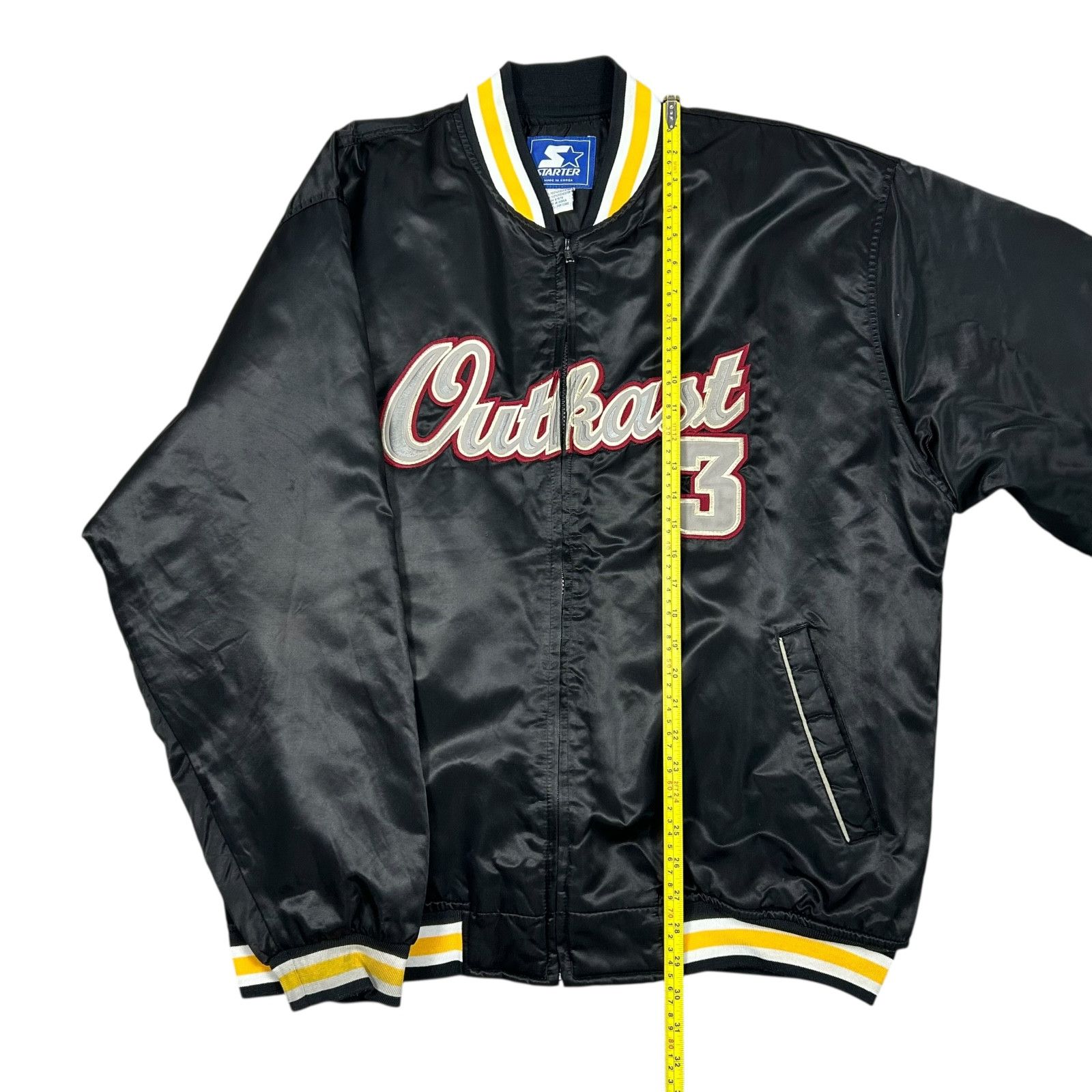Starter RARE 00s OUTKAST 3 ALL PRO 3000 SATIN JACKET HIP HOP RAP Size US L / EU 52-54 / 3 - 6 Thumbnail