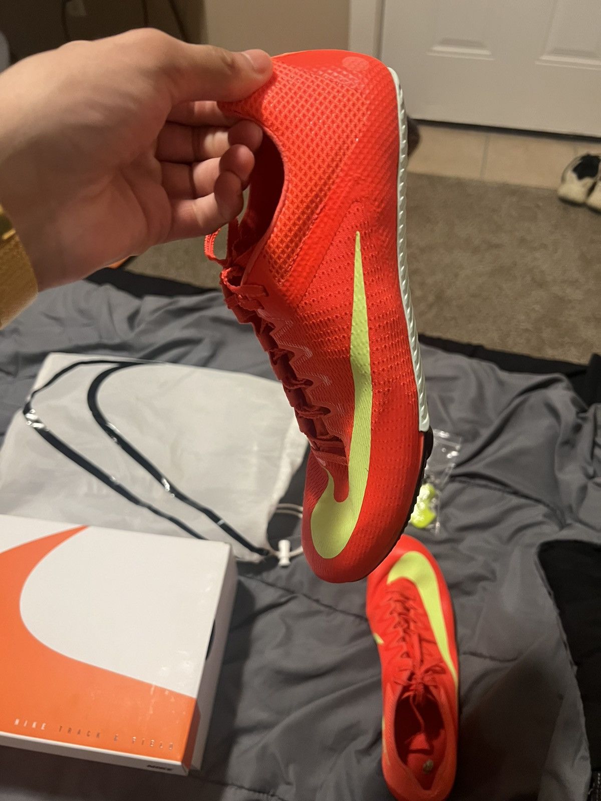 Nike Nike rival sprint spikes Size US 10.5 / EU 43-44 - 2 Thumbnail