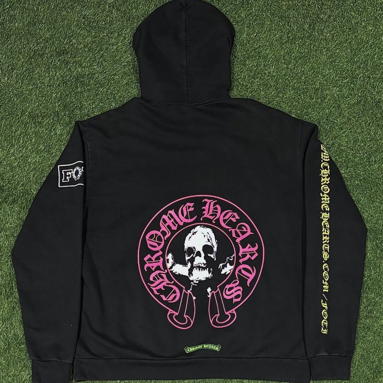 Chrome Hearts Chrome Hearts x FOTI Skeleton Online Exclusive Hoodie Size US L / EU 52-54 / 3 - 5 Thumbnail