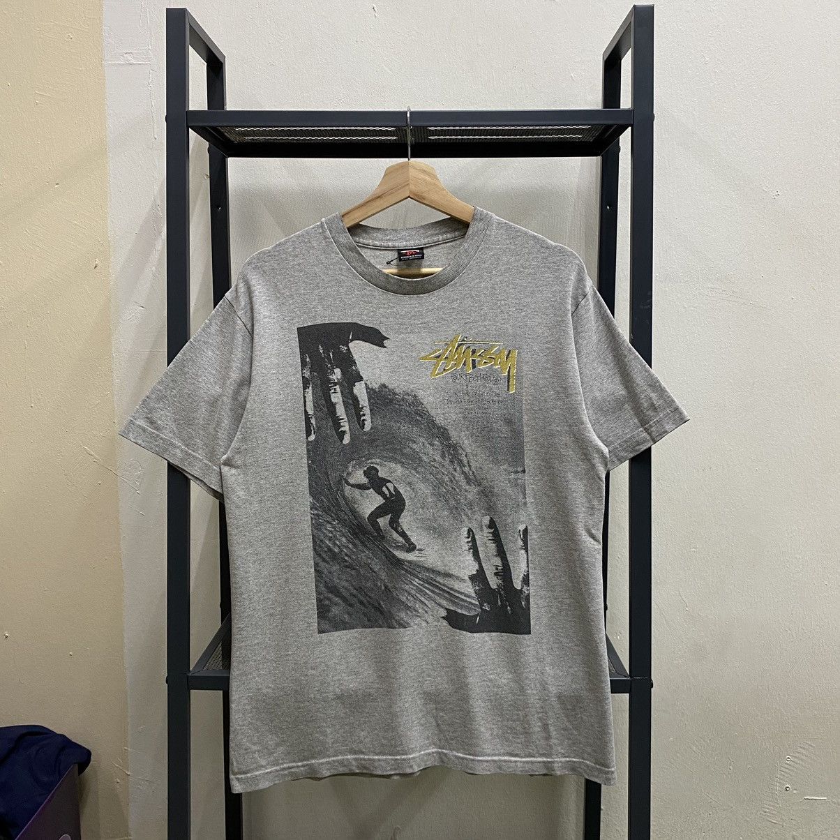 Stussy RARE VINTAGE STUSSY Skateboard Surfboard Poster Tee Size US M / EU 48-50 / 2 - 1 Thumbnail
