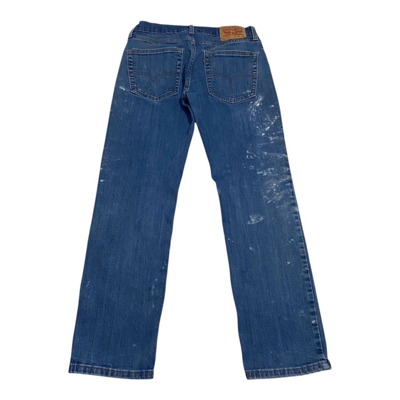 Levi's Levi's 514 straight-fit splatter denim jeans Art Custom Size US 30 / EU 46 - 2 Thumbnail