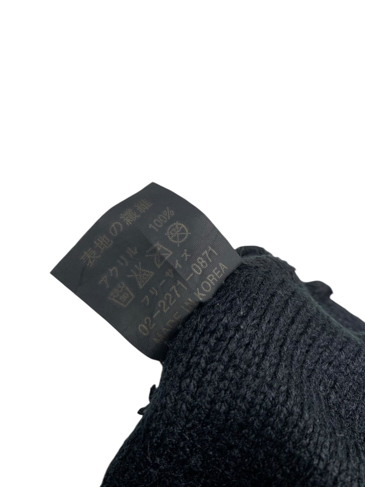 Kapital Japanese punk Bondage Style cross Beanie Hats rare Size ONE SIZE - 7 Thumbnail