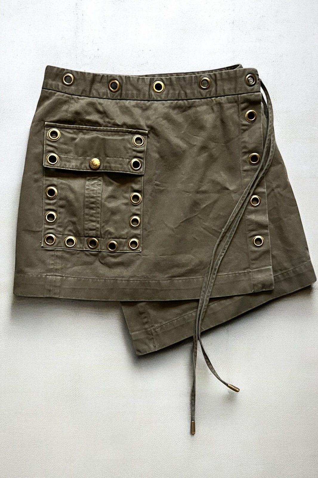 Dolce & Gabbana Dolce & Gabbana Grommet Cargo Skirt Size 26" / US 2 / IT 38 - 1 Thumbnail