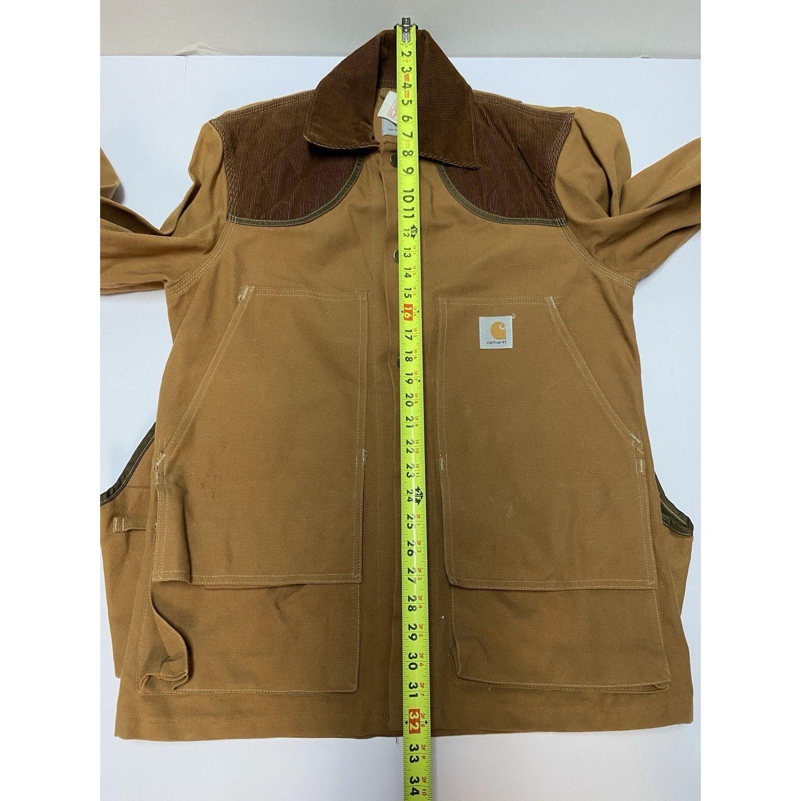 Carhartt VTG Carhartt Hunting Jacket Sz M Duck Canvas Pouch USA Made Size US M / EU 48-50 / 2 - 8 Thumbnail