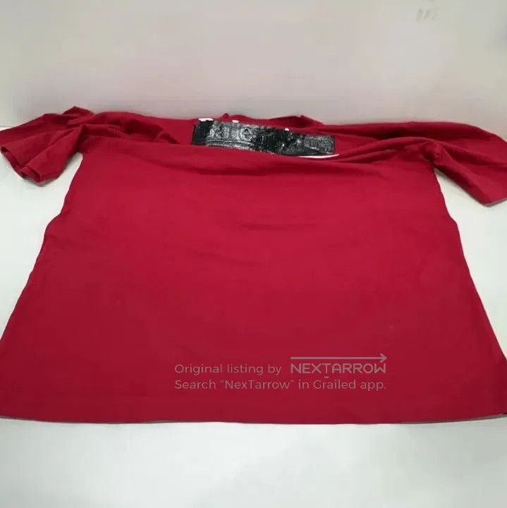 Balenciaga Balenciaga SS23 Red Logo Short Sleeve T. Size US XS / EU 42 / 0 - 9 Thumbnail