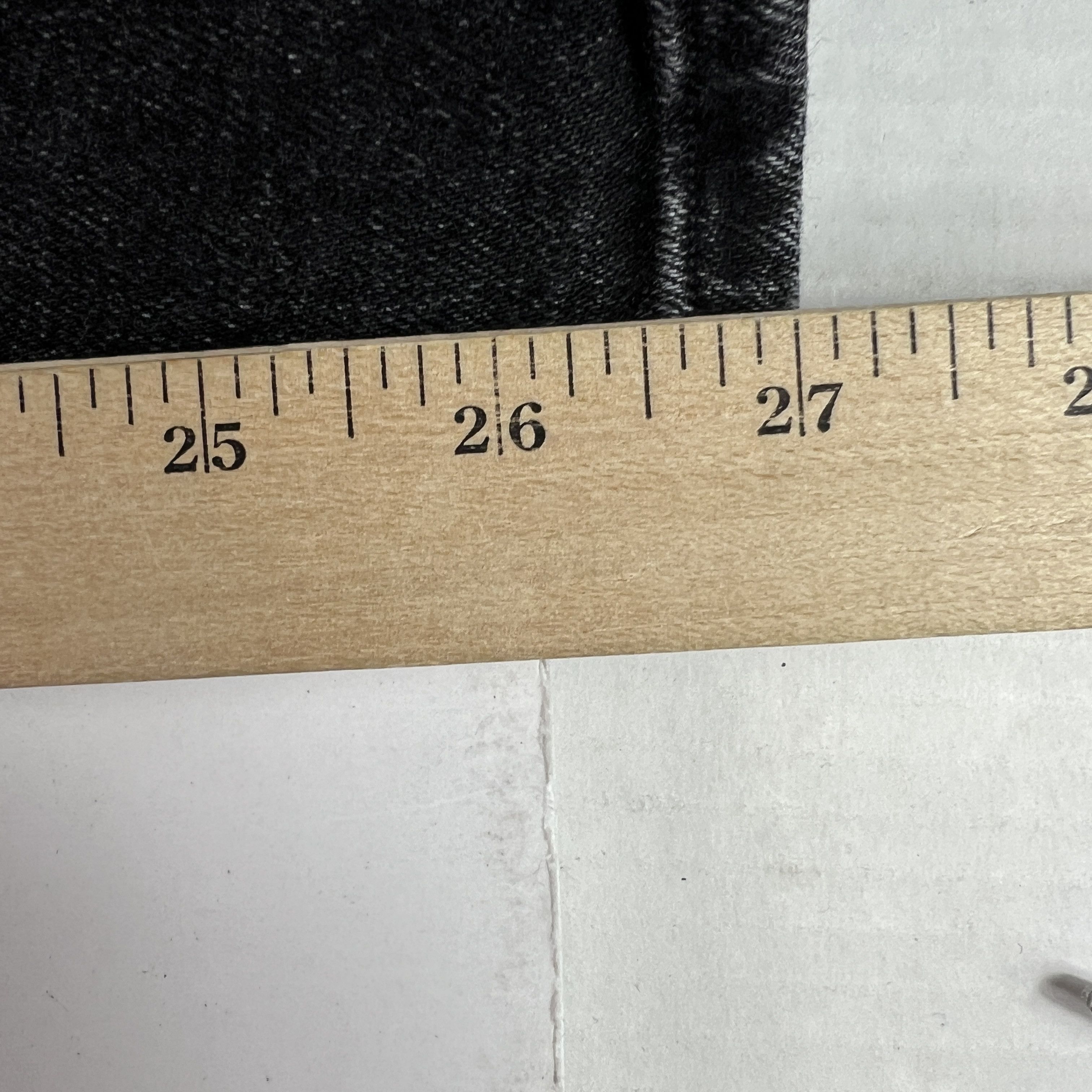 Agolde AGOLDE Jean Pinch Waist High Rise Skinny Black Stretch Denim Size 25" / US 0 / IT 36 - 15 Thumbnail